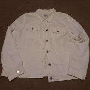 White Denim Jacket